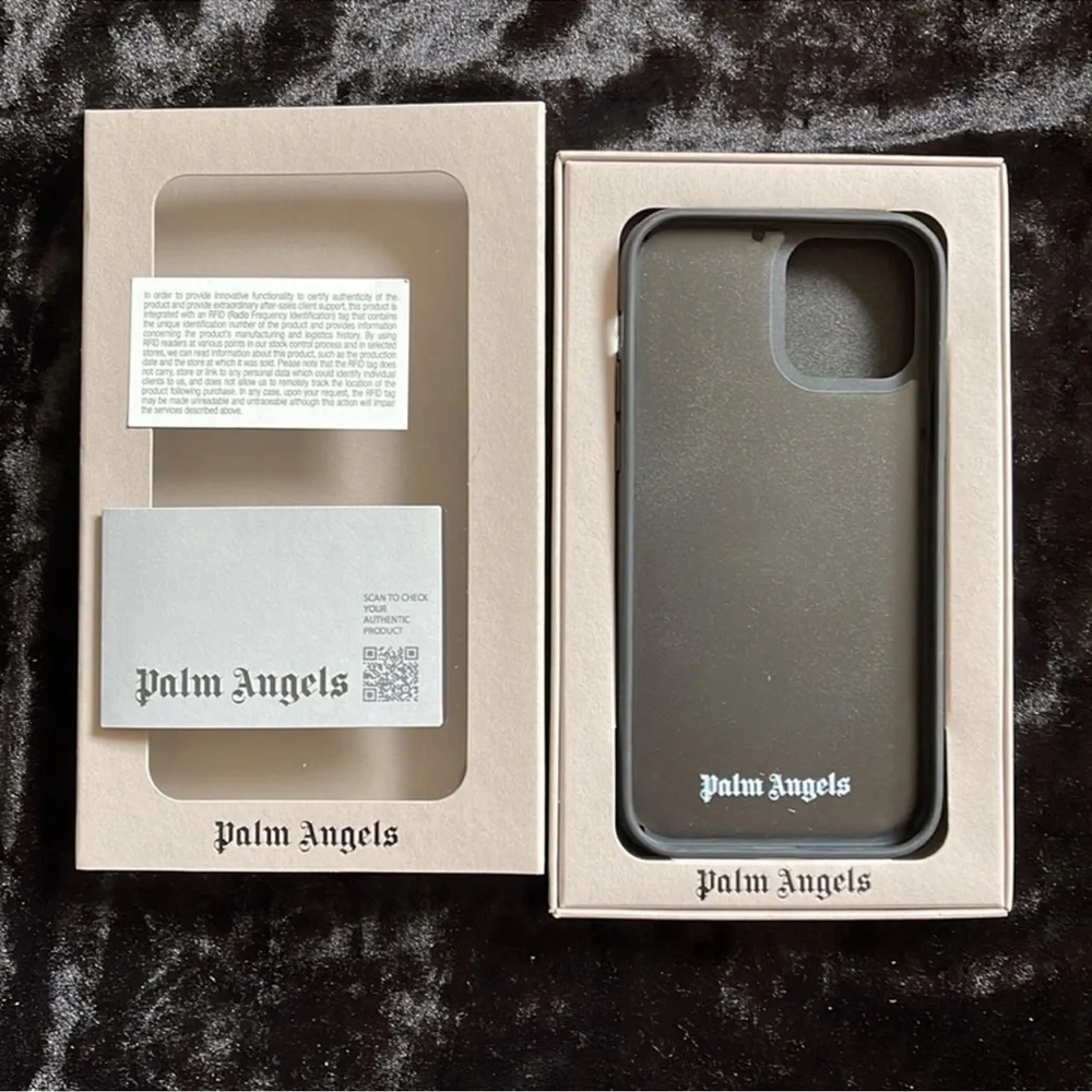 Palm Angels iPhone 12 Orange Phone Case